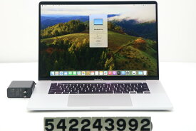 Apple MacBook Pro A2141 2019 シルバー Core i7 9750H 2.6GHz/16GB/500GB(SSD)/16W/WQXGA/Radeon Pro 5300M【中古】【20240528】