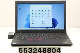 Lenovo ThinkPad L580 Core i3 8130U 2.2GHz/8GB/256GB(SSD)/15.6W/FWXGA(1366x768)/Win11【中古】【20240516】