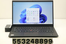 Lenovo ThinkPad X1 Carbon 8th Gen Core i5 10210U 1.6GHz/8GB/256GB(SSD)/14W/FHD(1920x1080)/Win11【中古】【20240529】