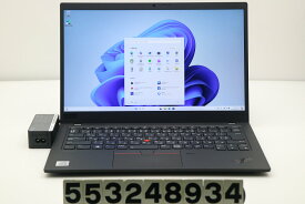 Lenovo ThinkPad X1 Carbon 8th Gen Core i5 10210U 1.6GHz/8GB/256GB(SSD)/14W/FHD(1920x1080)/Win11【中古】【20240529】