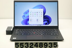 Lenovo ThinkPad X1 Carbon 8th Gen Core i5 10210U 1.6GHz/8GB/256GB(SSD)/14W/FHD(1920x1080)/Win11【中古】【20240529】