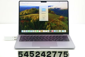 Apple MacBook Pro A2442 2021 スペースグレイ Apple M1 Pro/32GB/1TB(SSD)/14.2W/(3024x1964)/macOS Sonoma【中古】【20240606】