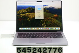 Apple MacBook Pro A2442 2021 スペースグレイ Apple M1 Pro/32GB/1TB(SSD)/14.2W/(3024x1964)/macOS Sonoma【中古】【20240606】