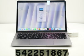 Apple MacBook Air A2179 2020 スペースグレイ Core i5 1030NG7 1.1GHz/8GB/512GB/13.3W/WQXGA(2560x1600)/MacOS Sequoia【中古】【20250410】
