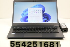 東芝 dynabook G83/M Core i3 8130U 2.2GHz/8GB/128GB(SSD)/13.3W/FHD(1920x1080)/Win11 キー割れあり【中古】【20250702】