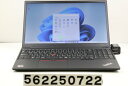 Lenovo ThinkPad E15 Gen2 Ryzen 5 PRO 4650U 2.1GHz/16GB/256GB(SSD)/15.6W/FHD(1920x1080)/Win11 キー破損あり【中古】【20250620】
