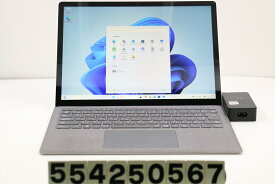 Microsoft Surface Laptop 3 256GB Core i5 1035G7 1.2GHz/8GB/256GB/13.5W/(2256x1504) タッチパネル/Win11 画面気泡あり【中古】【20250805】