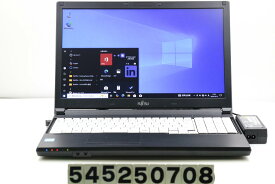 富士通 LIFEBOOK A576/TX Core i5 6300U 2.4GHz/8GB/256GB(SSD)/Multi/15.6W/FWXGA(1366x768)/Win10【中古】【20251016】