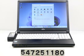 富士通 LIFEBOOK A748/TX Core i3 8130U 2.2GHz/16GB/256GB(SSD)/Multi/15.6W/FWXGA(1366x768)/Win11 バッテリ劣化【中古】【20251111】