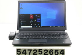 【ジャンク品】dynabook dynabook R73/K Core i3 6006U 2GHz/8GB/256GB(SSD)/13.3W/FWXGA(1366x768)/Win10【中古】【20251030】