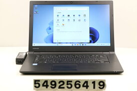 dynabook dynabook B65/M Core i7 8650U 1.9GHz/16GB/256GB(SSD)/DVD/15.6W/FWXGA(1366x768)/Win11 ファン異音あり【中古】【20251031】