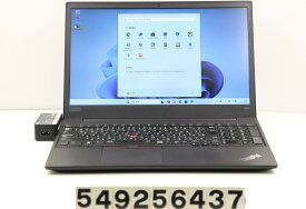 Lenovo ThinkPad E590 Core i3 8145U 2.1GHz/16GB/256GB(SSD)+1TB/15.6W/FWXGA(1366x768)/Win11【中古】【20251111】