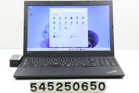 Lenovo ThinkPad L590 Core i3 8145U 2.1GHz/16GB/256GB(SSD)/15.6W/FWXGA(1366x768)/Win11【中古】【20260108】