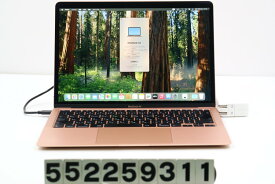 Apple MacBook Air Retina 13インチ 2020 A2179 ゴールド Core i3 1000NG4 1.1GHz/8GB/256GB/WQXGA/macOS Sequoia【中古】【20260108】