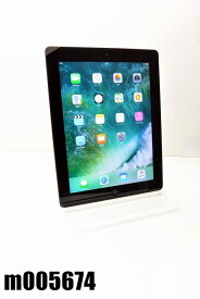 Wi-Fiモデル Apple iPad4 Wi-Fi 64GB iOS10.3.3 ブラック MD512J/A 初期化済 【m005674】 【中古】【K20201016】