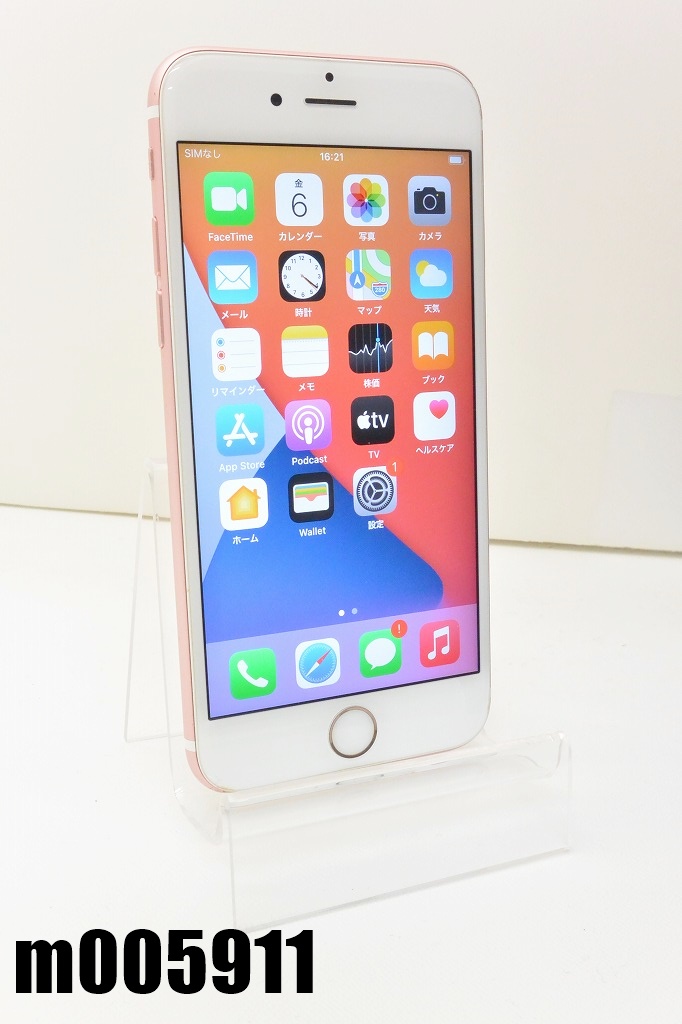 白ロム SIMフリー au SIMロック解除済 Apple iPhone6s 16GB iOS14.1 Rose Gold MKQM2J/A 初期化済  【m005911】 【K20201113】 - www.edurng.go.th