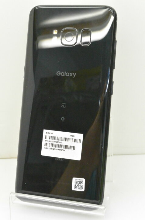 Galaxy S8 SCV36 ブラック SIMロック解除済み 本体のみ 楽天市場】白 