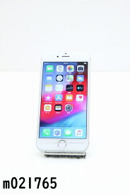 白ロム au SIMロックあり Apple iPhone6 16GB iOS12.5.7 Silver NG482J/A 初期化済 【m021765】【中古】【K20240215】