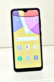白ロム au SIMロック解除済 SAMSUNG Galaxy A21シンプル 64GB Android11 ブラック SCV49 初期化済 【m030349】【中古】【K20260522】