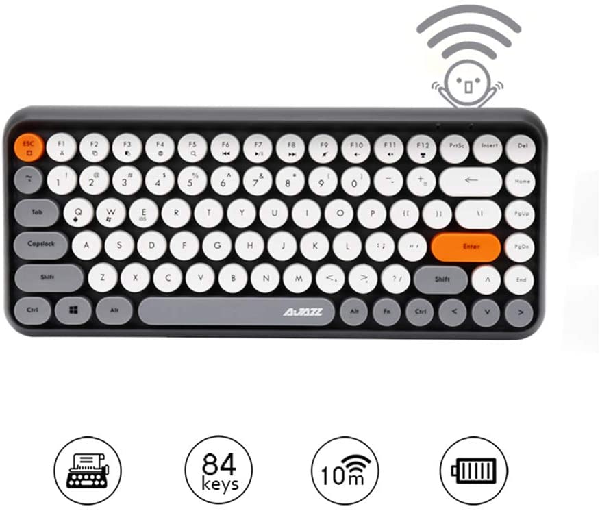 ブルートゥースキーボード ワイヤレスキーボード （訳ありセール格安） コンパクトキーボード 軽量 タイプライター 308i Bluetoothキーボード