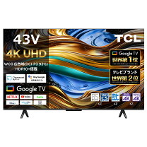 楽天市場】43型 4k液晶テレビ tcl 43p8bの通販