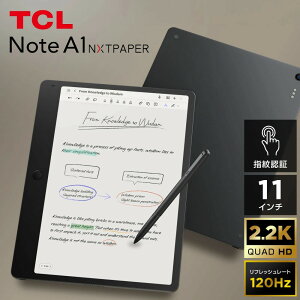 �y���r���[���T���[�d��N�[�|���zTCL �^�u���b�g Note A1 NXTPAPER 11.5�C���` 2200 × 1440 ���^ �y�� Android 15 8000mAh�o�b�e���[ 120Hz ���t���b�V�����[�g �����^�b�`�y�� �t���b�v�P�[�X���� �u���b�N