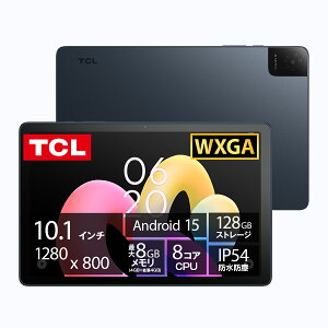 �y���r���[���T���[�d��N�[�|���zTCL �^�u���b�g TAB 10L Gen4 10.1�C���` ���^ �y�� Android 15 IP54 �����t���b�v�P�[�X���� �t���[�`���[�E�_�X�N �O���[