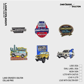 【TOYOTA公式】ランドクルーザー ×DULTON コラボピンズ ランドクルーザー ランクル land cruiser トヨタ TOYOTA オフィシャル official