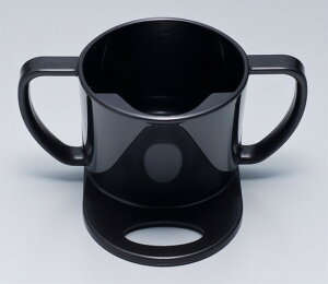 【T&M】飲みやすい、飲ませやすいカップ L-CUP2 コップ 介助 介護 施設 病院 入院 食事介助 訪問介護 むせにくい 飲みやすい 飲ませやすい 倒れにくい 横漏れ防止 平板付き 安定 207801