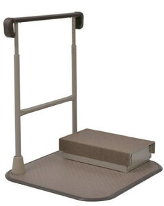 【送料無料】【メーカー直送品】【タマツ】つながる手すり すりてあ 踏み台付 片手すり STF-1 668077