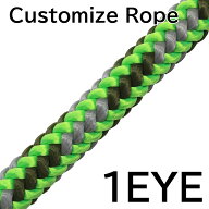 TREEPRO【受注生産】カスタマイズロープ SAMSON ARBORFREAK(TM)PINE 1EYE　クライミングロープ 径12.7mm …
