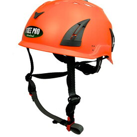 ハイシールド 2 ヘルメット オレンジ アーボリスト 木登り 安全保護 TREEPRO アウトドア 林業 造園業 高所作業 ツリークライミング 作業用 防災用 バイザー取り付け可能 軽量コンパクト