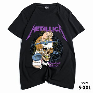 Metallica T-shirt ���^���J T�V���c ���� Damaged Justice �����Y ���f�B�[�X ���b�NT�V���c �o���hT�V���c �u���b�N �� �t �� �H �� �� ������� ���������� �w���B���^�� �X���b�V�� ���^�� �X�s�[�h 