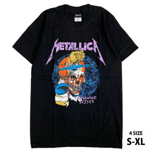 Metallica T-shirt ���^���J T�V���c ���� Damaged Justice 88 Tour �����Y ���f�B�[�X ���b�NT�V���c �o���hT�V���c �u���b�N �� �t �� �H �� ������� ���������� �w���B���^�� �X���b�V�� ���^�� �X�s�[