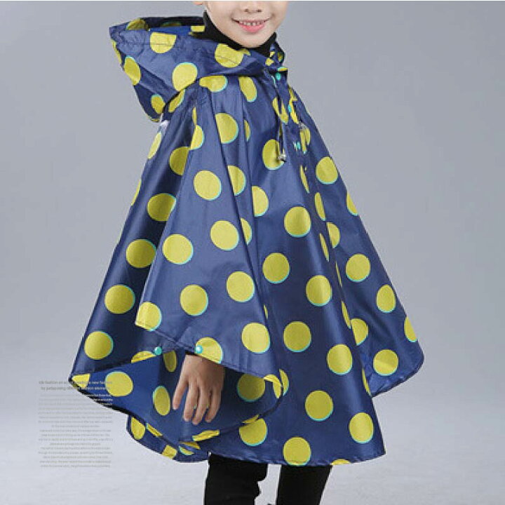 おしゃれ かわいい キッズ レインポンチョ 子供用 レインコート 動きやすい ジュニア レインウェア S M L XL 全10種類 雨合羽 雨具 合羽 カッパ 子供 男子女子兼用 撥水加工 自転車 通学 入学 台風 梅雨 雨対策 レインウエア キャンプ フード 収納袋付き Little Donkey Andy レインコート ポンチョ雨合羽 レインポンチョ メンズ レディース かっぱ (イエロー 2XL-4XL)