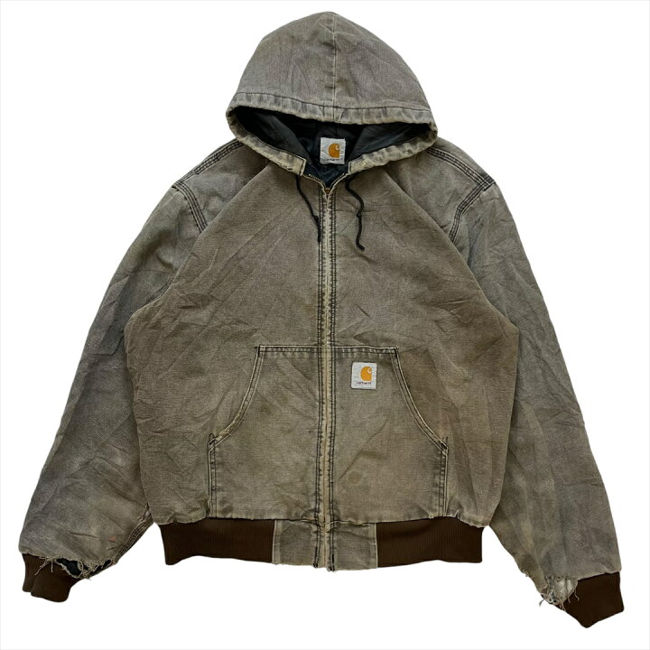 楽天市場】【中古】【訳アリ】 カーハート ジャケット カーキ carhartt  