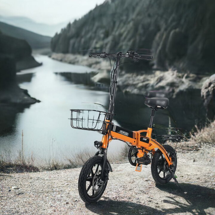 楽天市場】公道走行可能 ミニベロ 電動自転車 カゴ付き 電動アシスト 