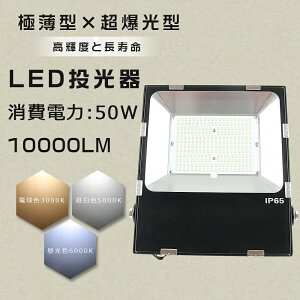 LED 50W 500W 邢 10000lm dF F F IP65 h ho Lp120x 5mACR[ht LED ŐV ^ LED[NCg nCp[ ɔ^  O Ɠ ŔƖ ԏ H