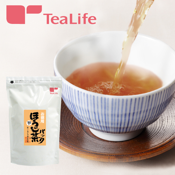徳用ほうじ茶パック ティーバッグ5g×100個入 お茶 ティーバッグ | ティーライフshop 健康茶 自然食品