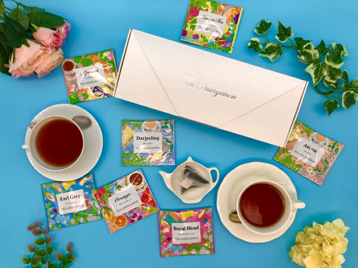 楽天市場 送料無料 Tea Navigationプレミアム紅茶アソート7種33包入り 紅茶 ギフト プレゼント 甘いものが苦手 中国茶 ハーブティー 三角ティーバッグ クリックポスト イラスト 可愛い おしゃれ かわいい 引き出物 誕生日 贈答 お返し Tnpas733 だんぼーる本舗