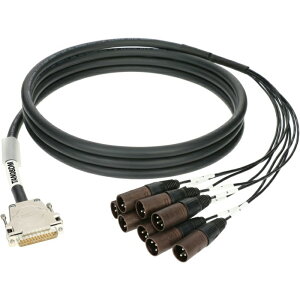 KLOTZ(�N���b�c) TAN08DM03.0 8ch�A�i���O�}���`�P�[�u�� D-Sub�I�X 25pin / XLR�I�X 3pin 3m�i�������K�i�j