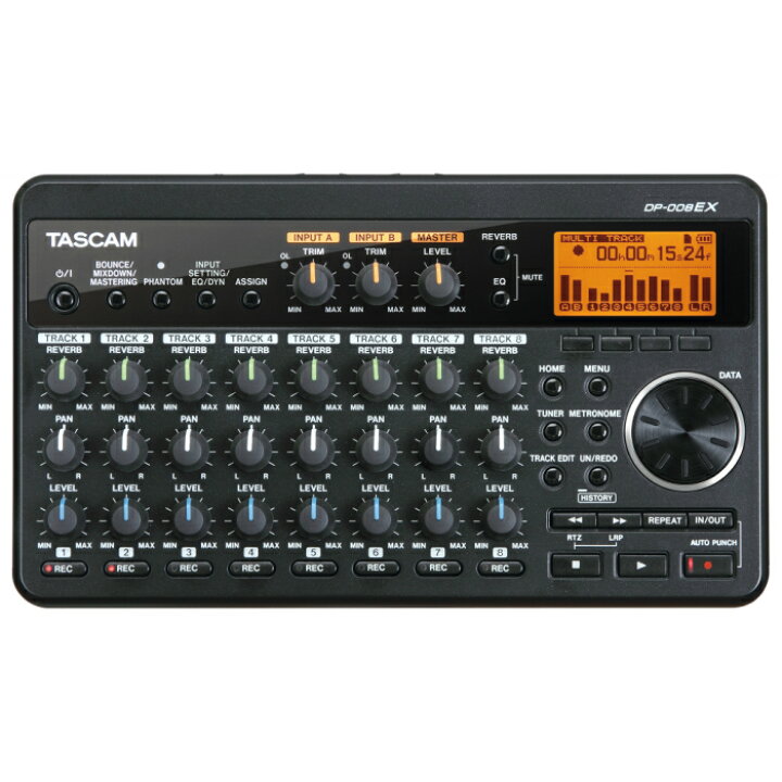 楽天市場】TASCAM(タスカム) DP-008EX マルチトラックレコーダー 