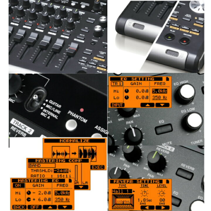 楽天市場】TASCAM(タスカム) DP-03SD マルチトラックレコーダー 