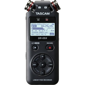 TASCAM(タスカム) DR-05X USB オーディオインターフェース搭載 ステレオ リニアPCMレコーダー ハンディレコーダー 高音質 USBマイク Youtube ASMR 24/96ハイレゾ
