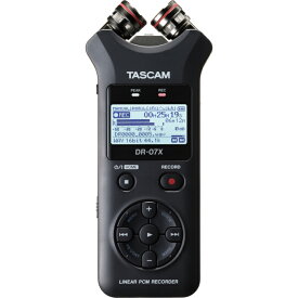 TASCAM(タスカム) DR-07X USB オーディオインターフェース搭載 ステレオ リニアPCMレコーダー ハンディレコーダー 高音質 USBマイク Youtube ASMR 24/96ハイレゾ