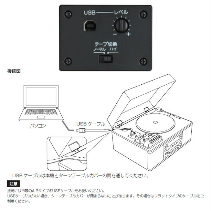 楽天市場】TEAC LP-R550USB-B(ブラック)ターンテーブル / カセット 