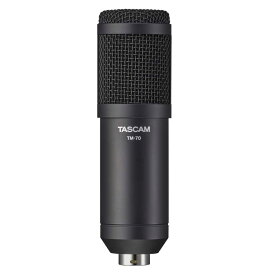 TASCAM(タスカム) TM-70 ダイナミックマイク 超単一指向性エンドアドレス ケーブル/サスペンション/スタンド付属 高音質 Youtube ボーカル 楽器 インターネット配信 ポッドキャスト