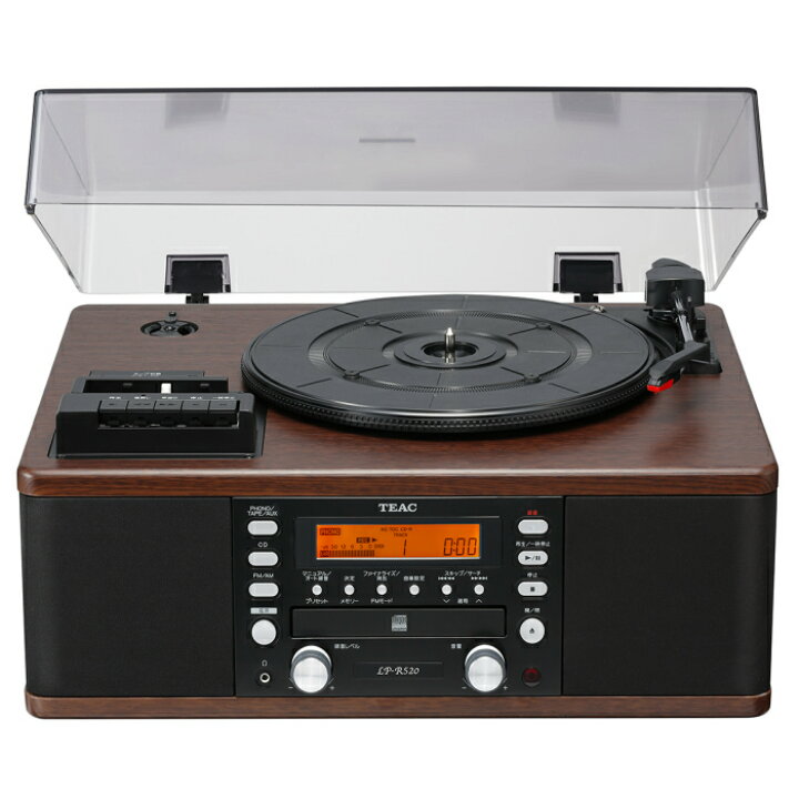 楽天市場】TEAC(ティアック) LP-R520-WA(ウォルナット)リモコン付属EP 