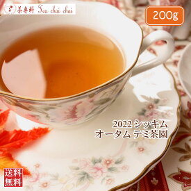 紅茶 シッキム テミ茶園 オータム FTGFOP 1 T85/2022 200g【送料無料】 紅茶専門店