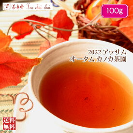 紅茶 茶葉 アッサム カノカ茶園 オータム TGFOP 1 ORGANIC O389/2022 100g【送料無料】 アッサムティー 紅茶専門店